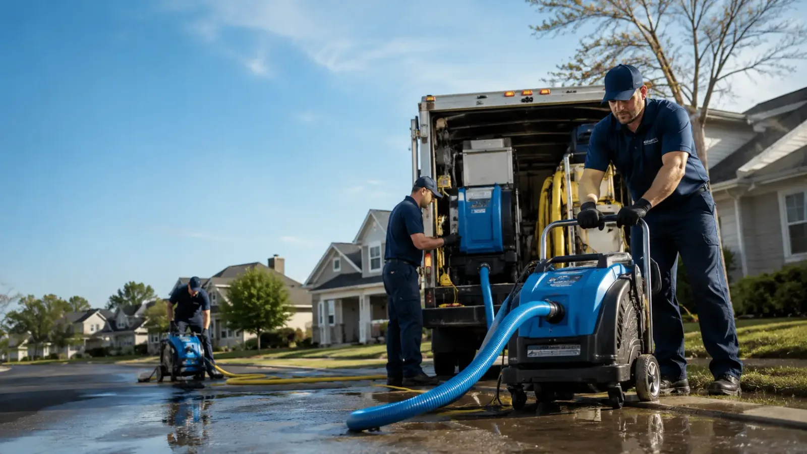 Flood Damage Cleanup in Letart, WV